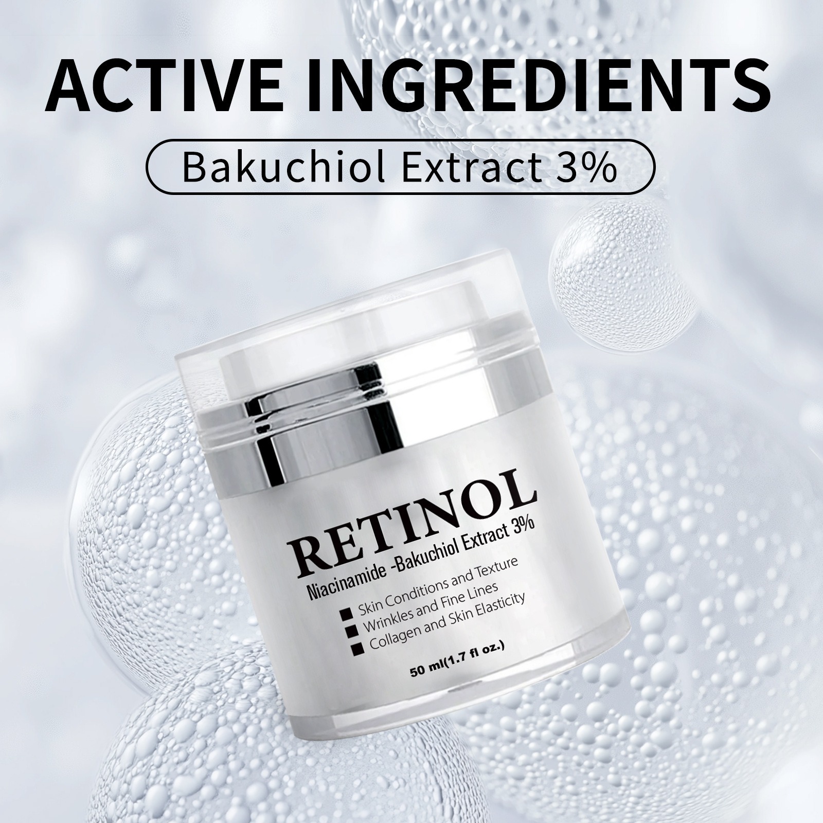 Retinol Tender Skin Care Whitening Moisturizing Nourishing Anti-Wrinkle Repair Cream