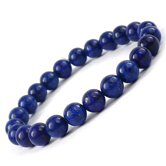 Lapis Lazuli Bracelet (8 mm Beads)